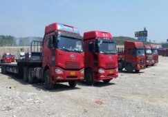 17.5米平板貨車17.5高低板車運費和尺寸載重多少