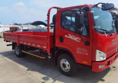 4.2米平板貨車拉貨,送貨,配貨-4米2平板貨車圖片